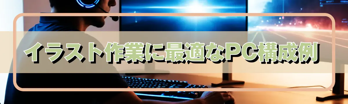 イラスト作業に最適なPC構成例