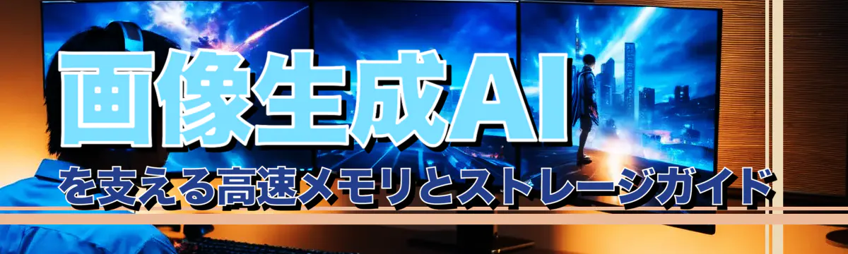 画像生成AIを支える高速メモリとストレージガイド