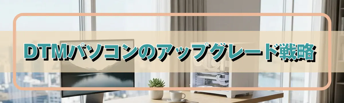 DTMパソコンのアップグレード戦略