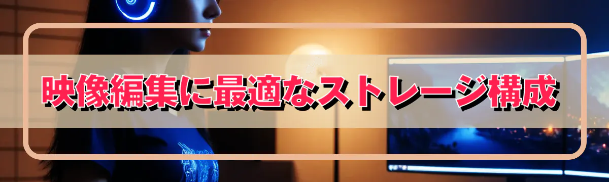 映像編集に最適なストレージ構成
