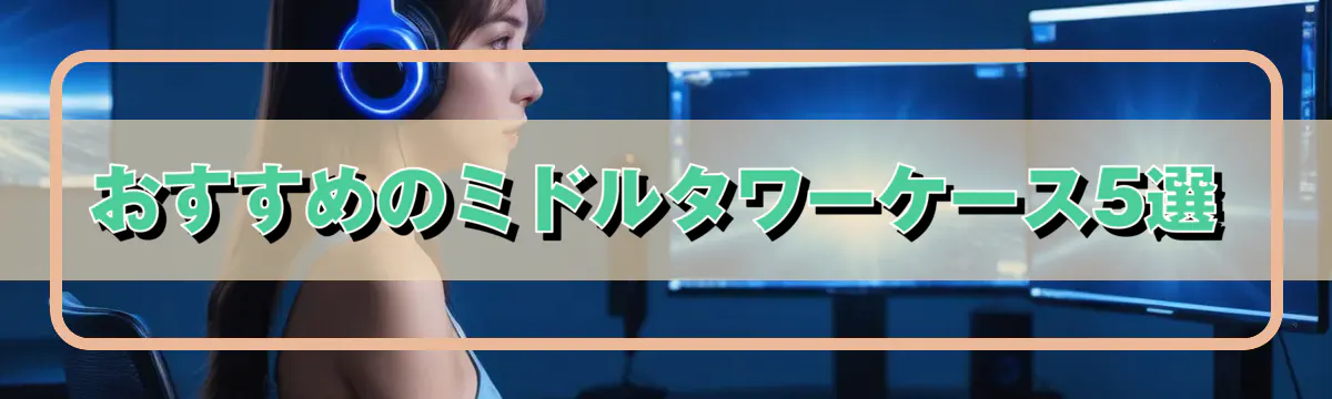 おすすめのミドルタワーケース5選