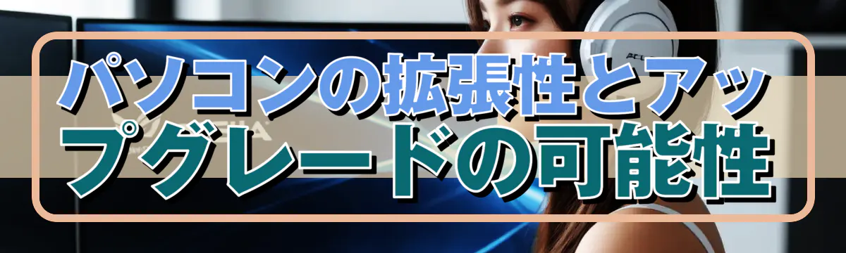 パソコンの拡張性とアップグレードの可能性