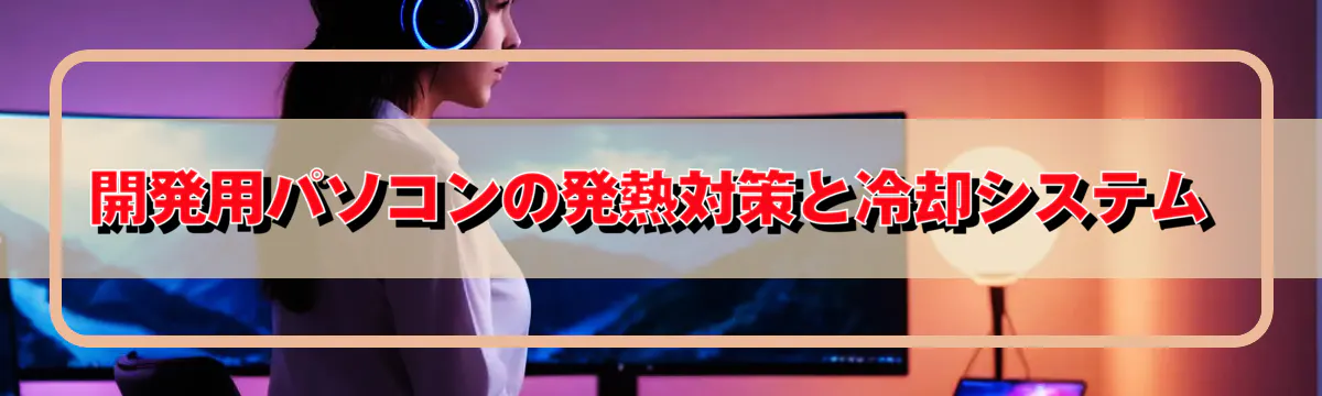 開発用パソコンの発熱対策と冷却システム