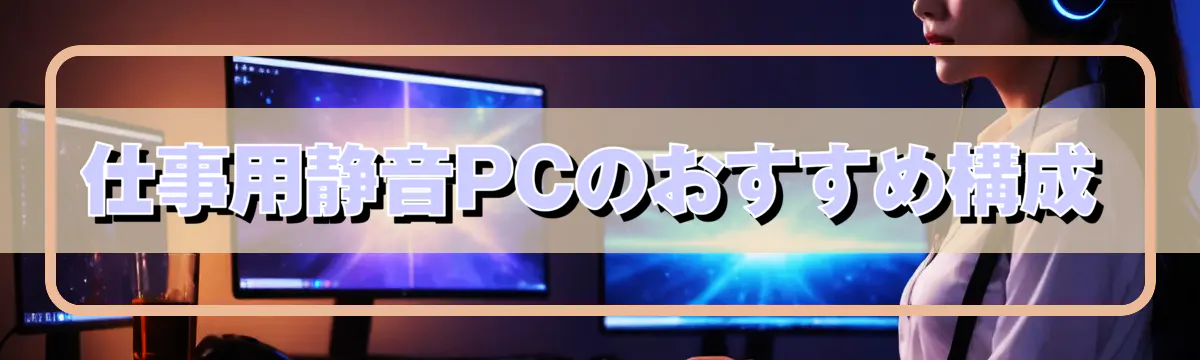 仕事用静音PCのおすすめ構成