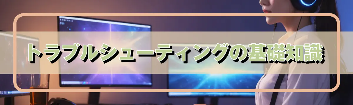 トラブルシューティングの基礎知識