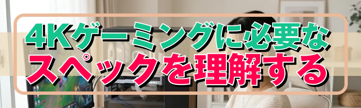 4Kゲーミングに必要なスペックを理解する