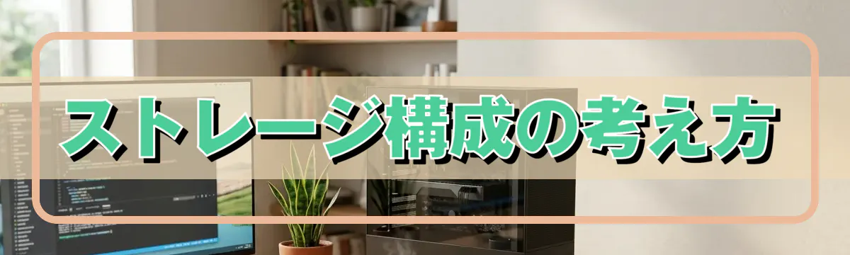 ストレージ構成の考え方