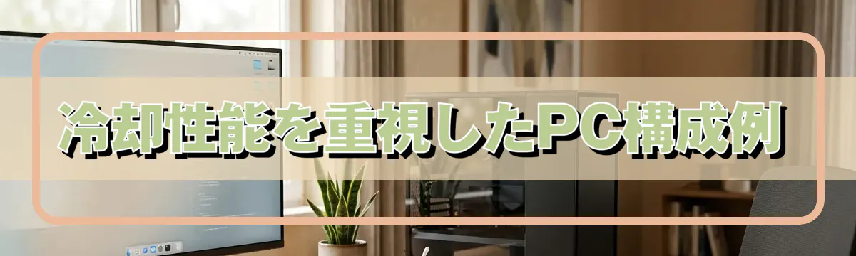 冷却性能を重視したPC構成例