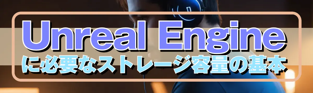 Unreal Engineに必要なストレージ容量の基本