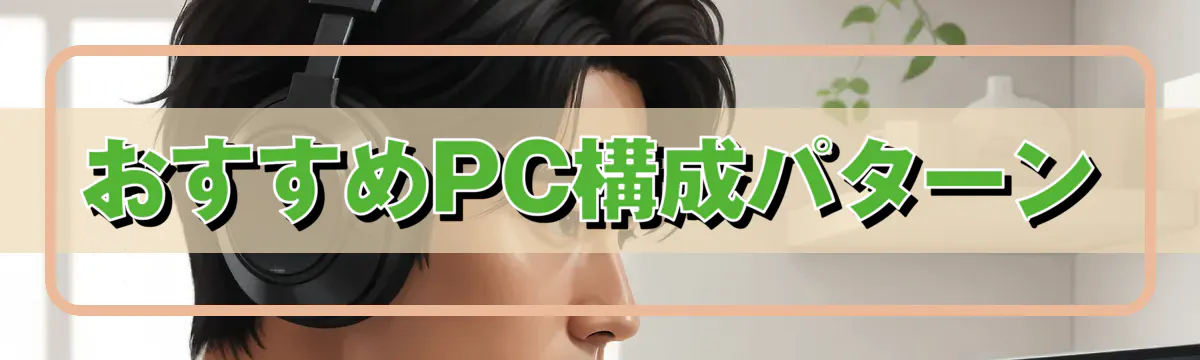 おすすめPC構成パターン