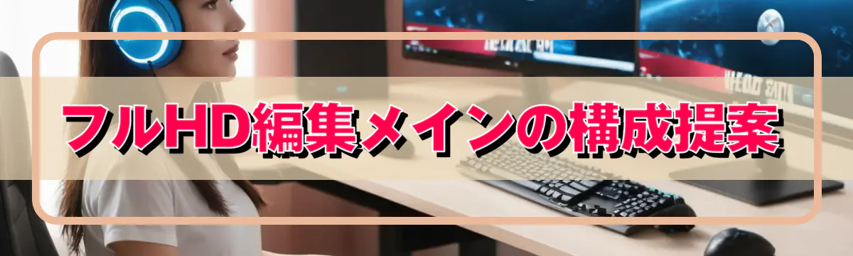 フルHD編集メインの構成提案