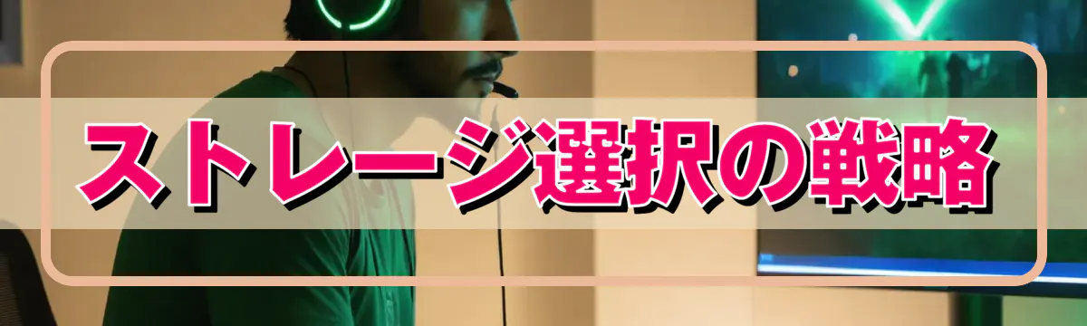 ストレージ選択の戦略