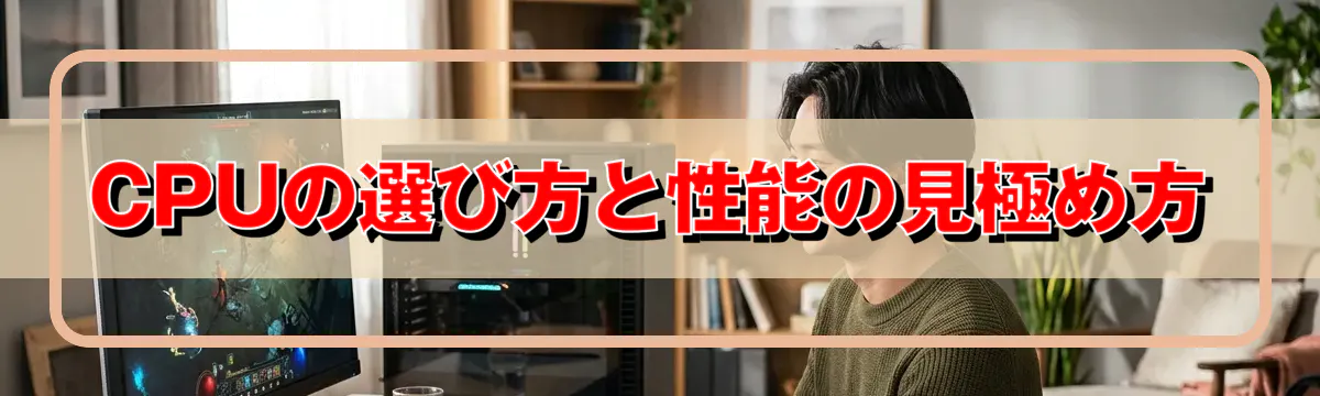 CPUの選び方と性能の見極め方