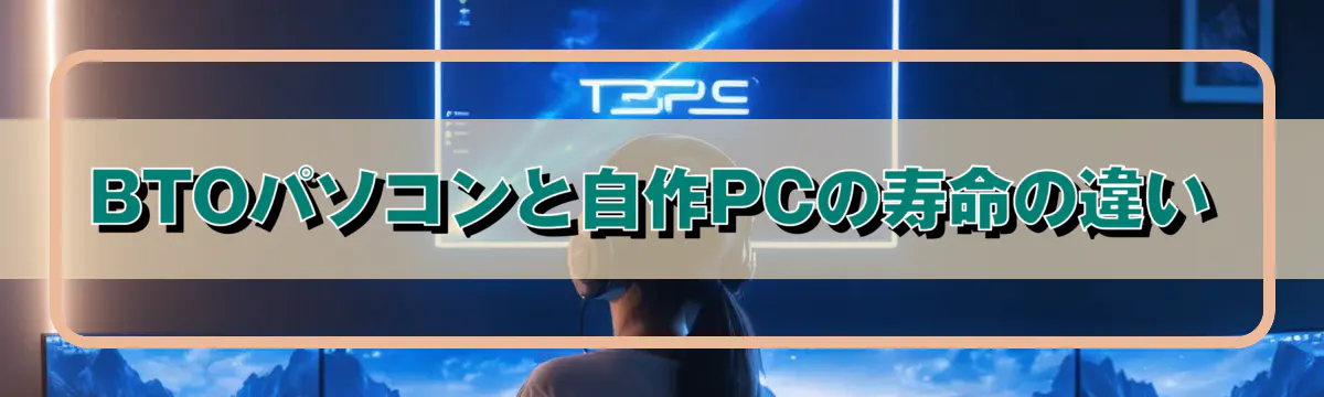 BTOパソコンと自作PCの寿命の違い
