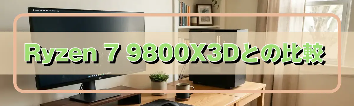Ryzen 7 9800X3Dとの比較