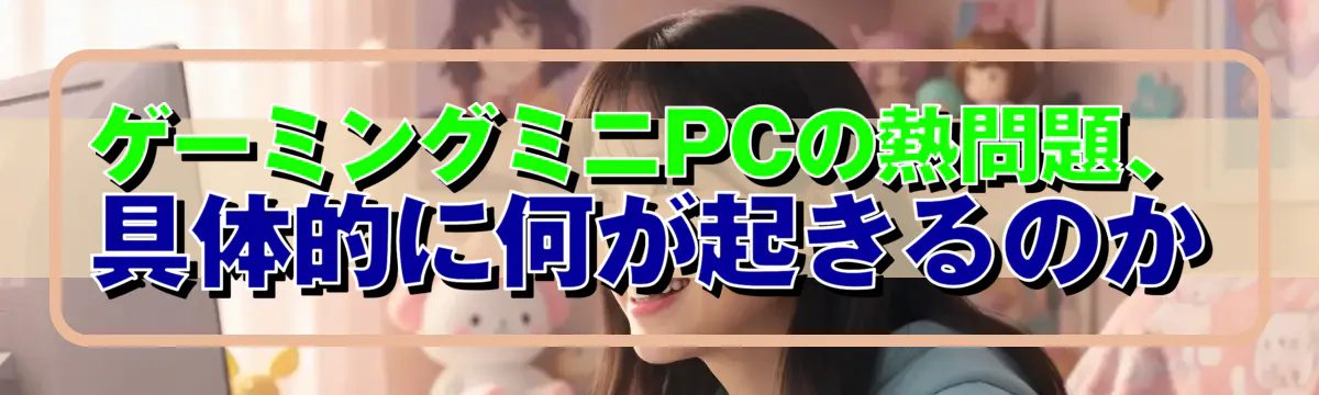 ゲーミングミニPCの熱問題、具体的に何が起きるのか